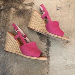 EUC Kate Spade Wedge Espadrilles Sz 10